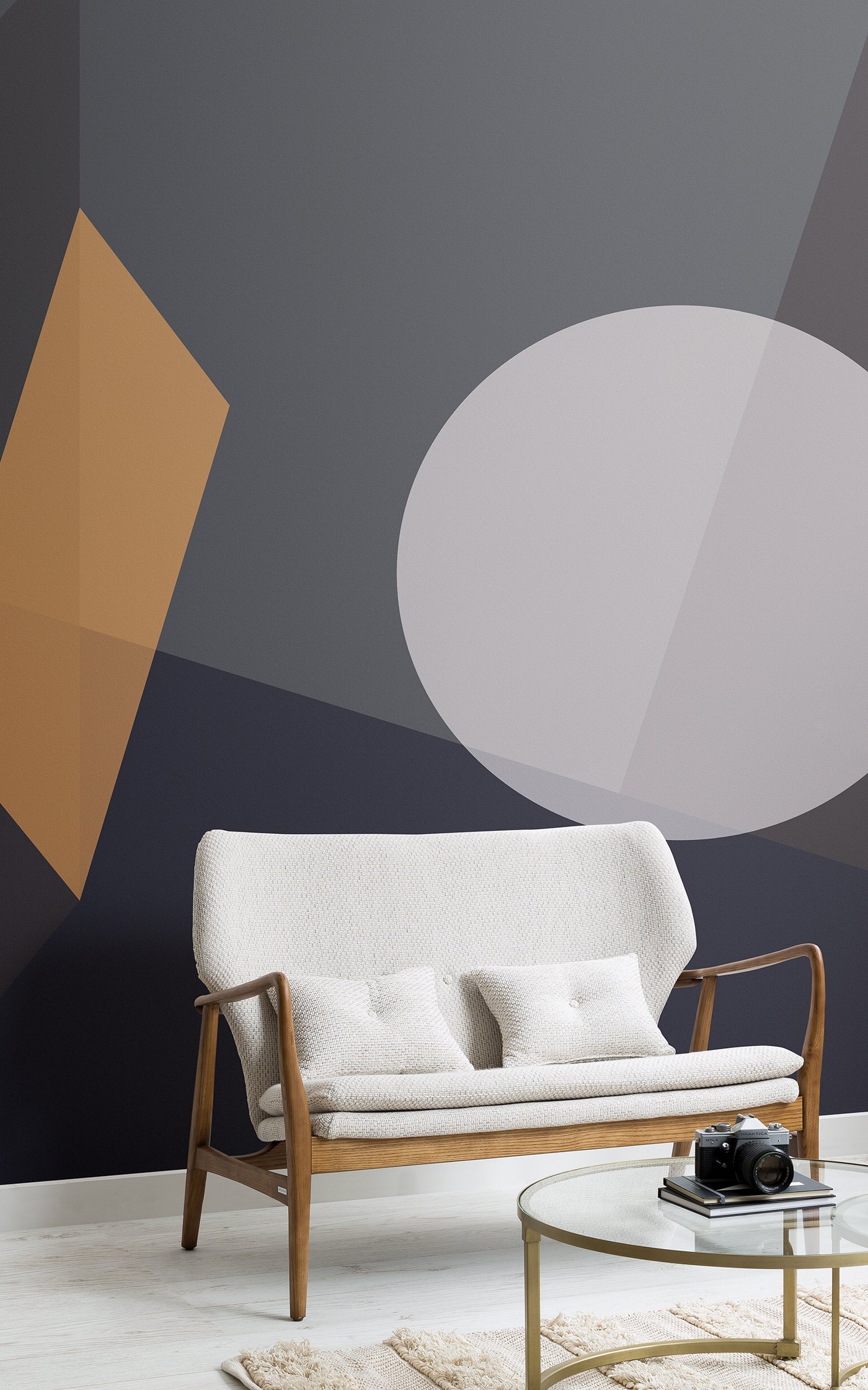 6 Wallpaper Ideas To Create A Modern Living Room Murals Wallpaper